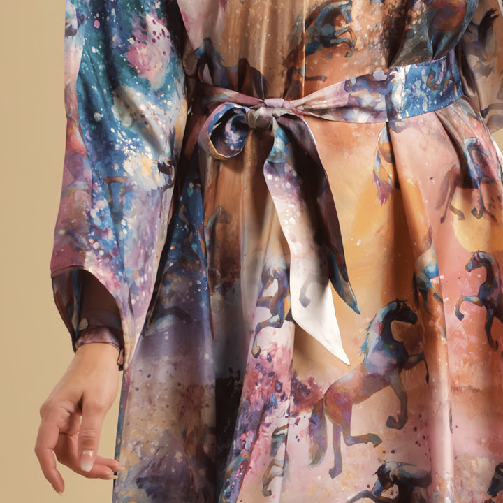 Horses & Night - Silk Line