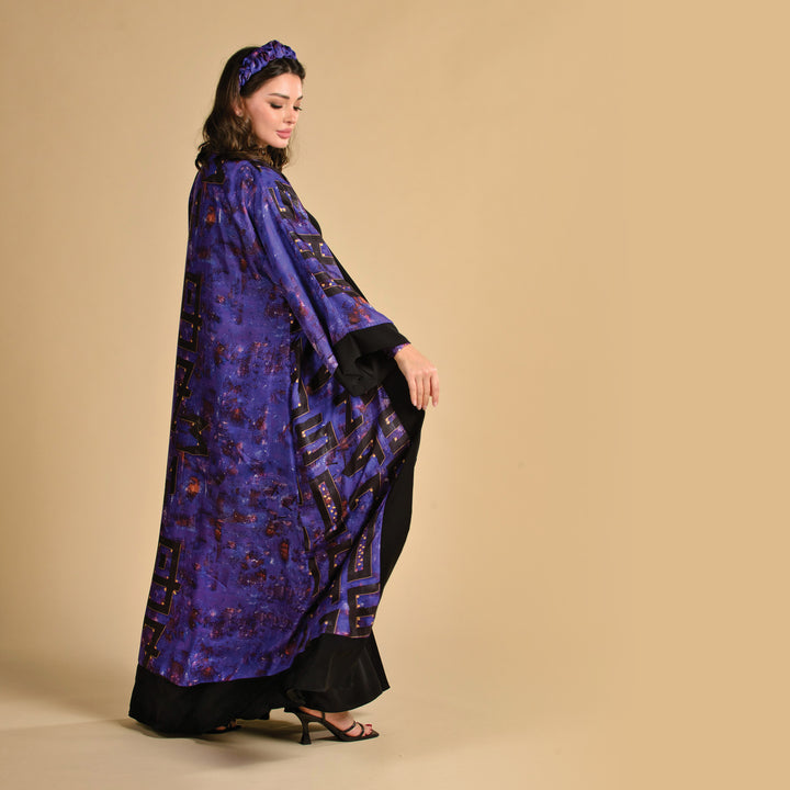 Numbers - Signature Reversible Abaya