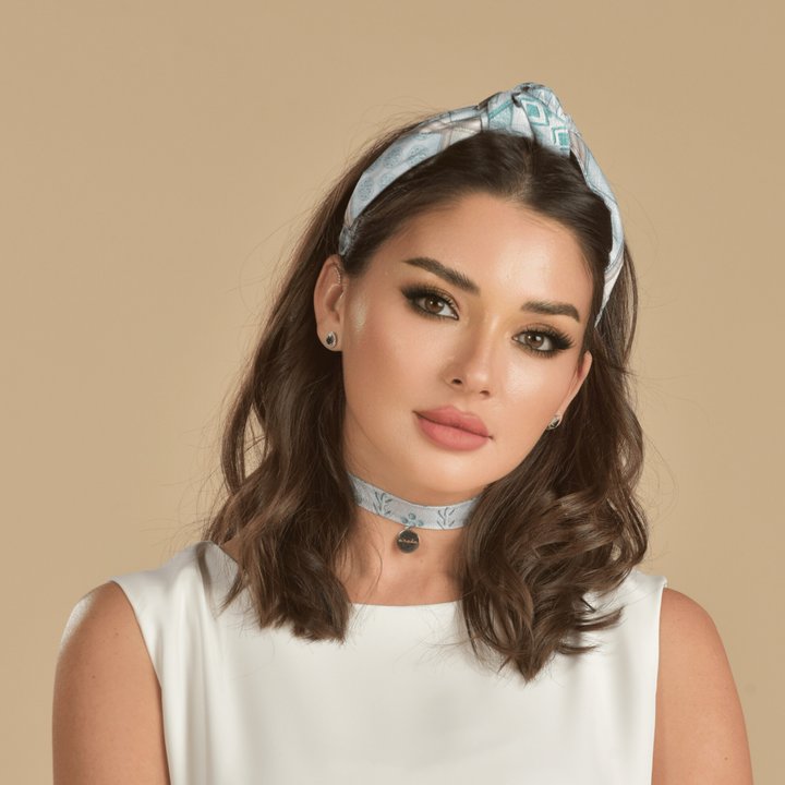 The Palm, King of All Gardens - Knotted  Headband