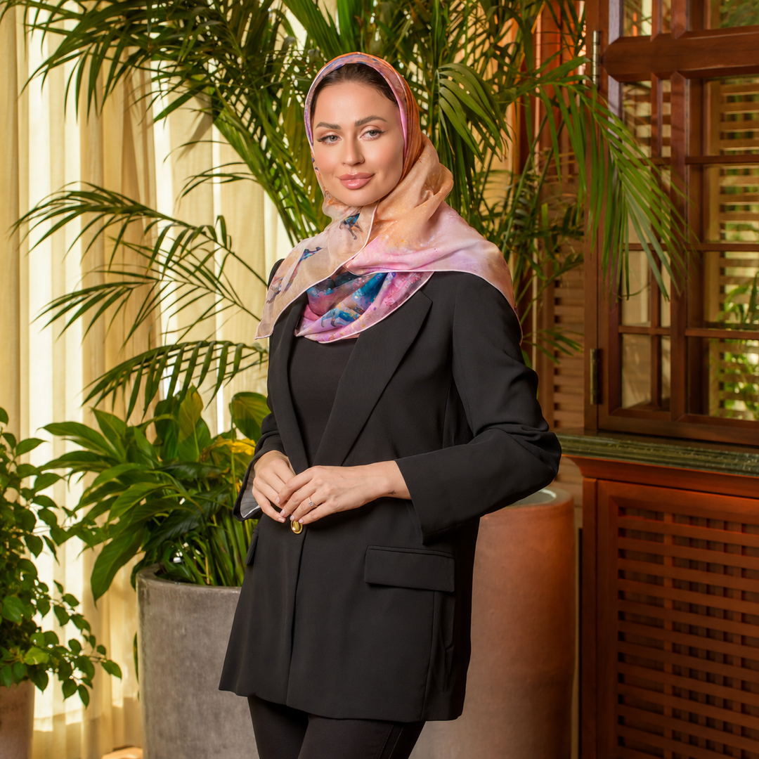 جنّةٌ فيها نخيل - وشاح طويل