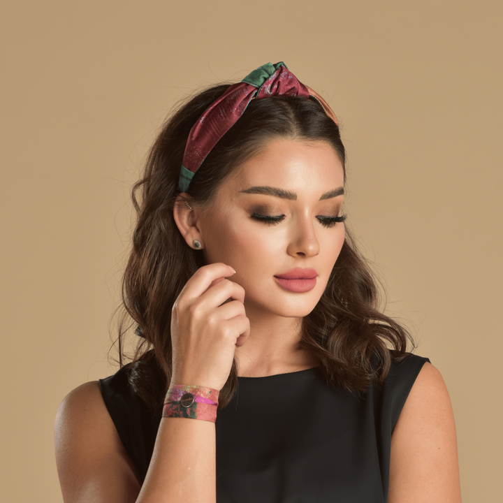 Ya Wardati, Ya Nediyya (My Dew-Kissed Rose) - Knotted Headband