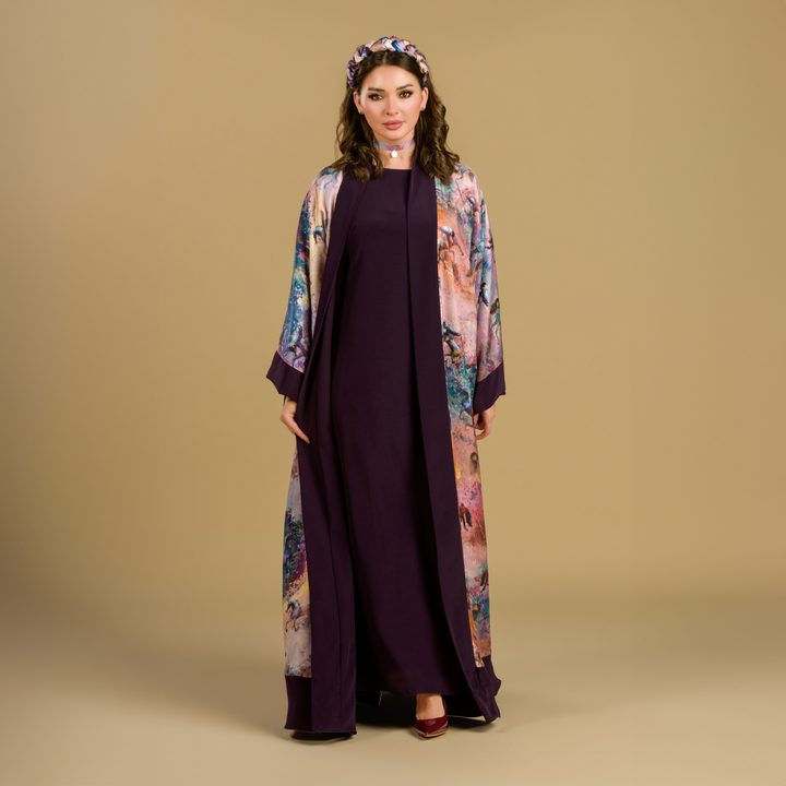 Horses & Night - Signature Reversible Abaya