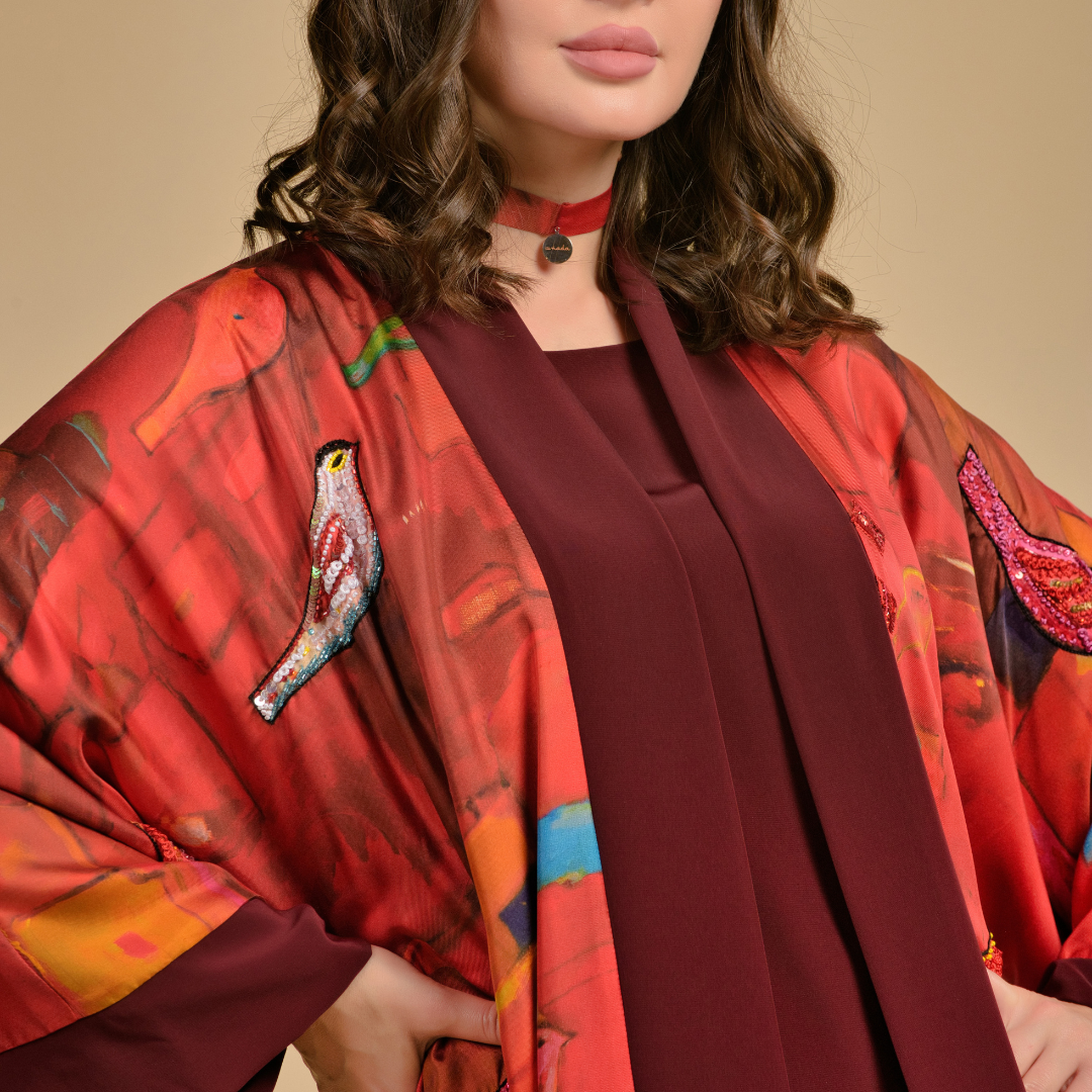 Messenger Dove - The Collector’s Abaya