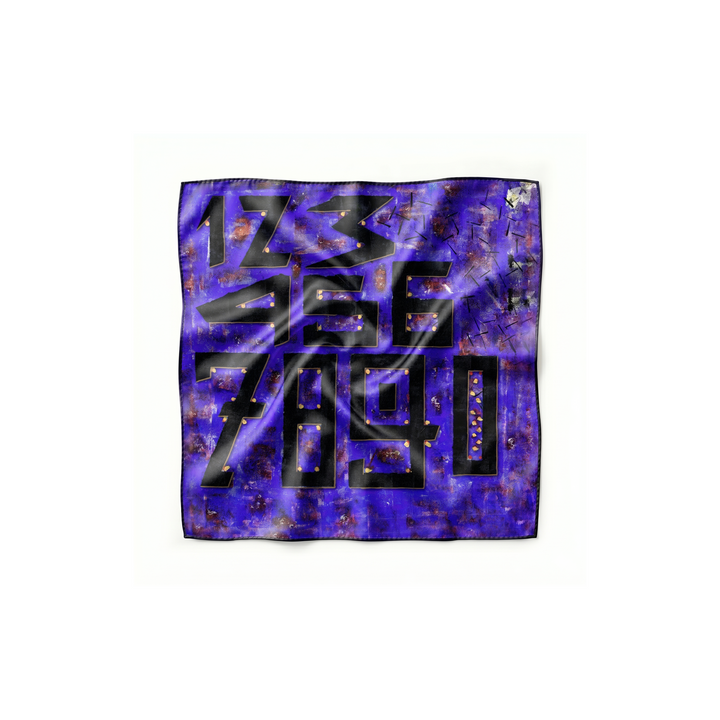 Numbers  - Mini Scarf