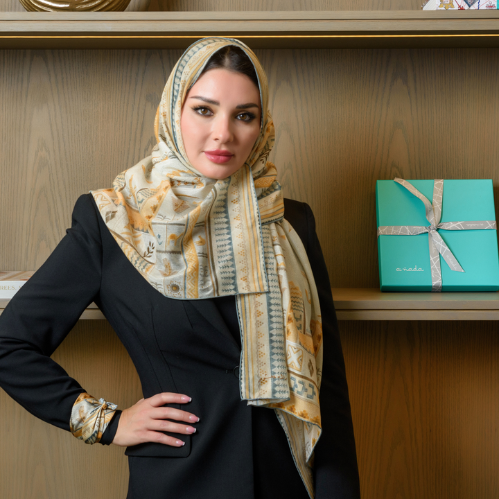 Palm Paradise - Long  Scarf