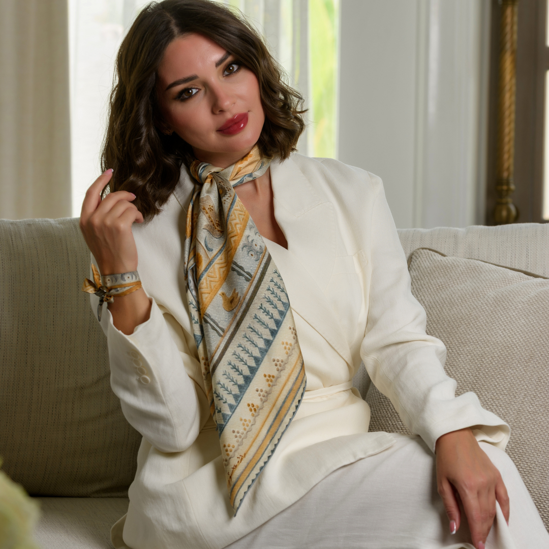 Palm Paradise - Square Scarf