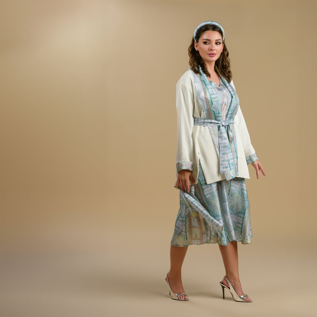 The Palm, King of All Gardens - Reversible Cardigan