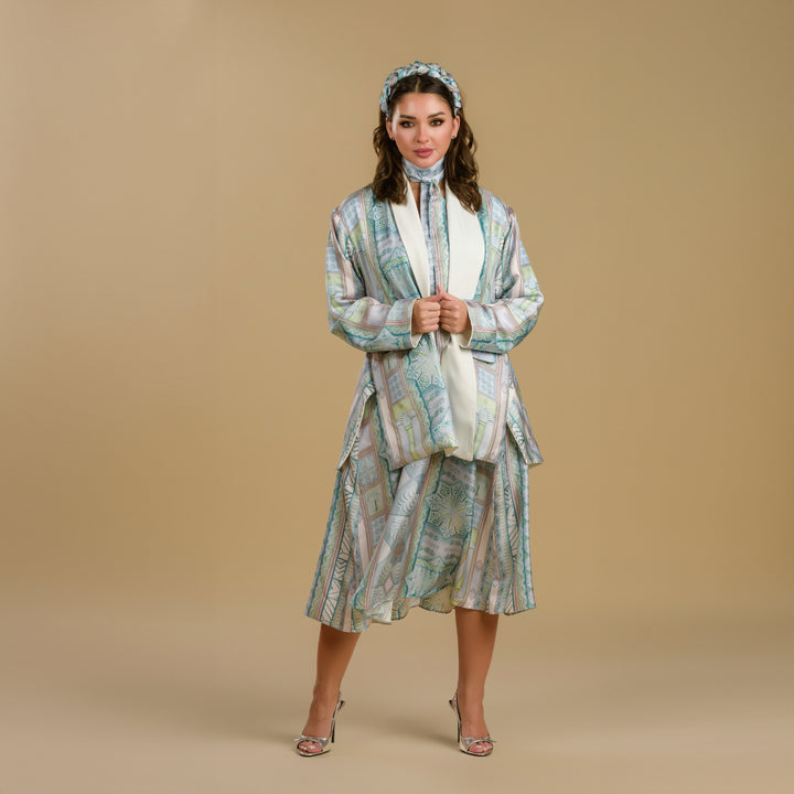 The Palm, King of All Gardens - Reversible Cardigan