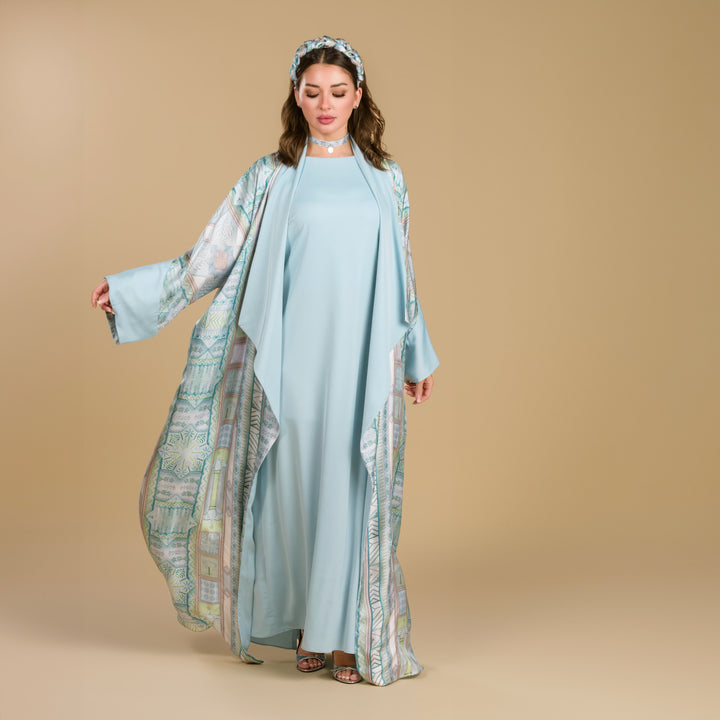 The Palm, King of All Gardens - Draped Full Art Abaya