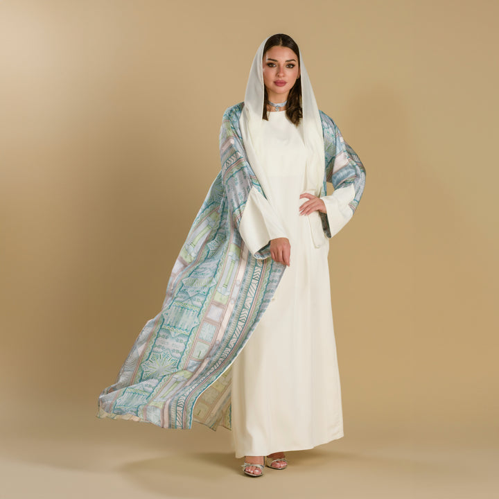The Palm, King of All Gardens - Draped Full Art Abaya