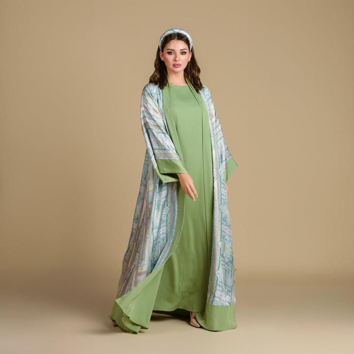 The Palm, King of All Gardens - Signature Reversible Abaya