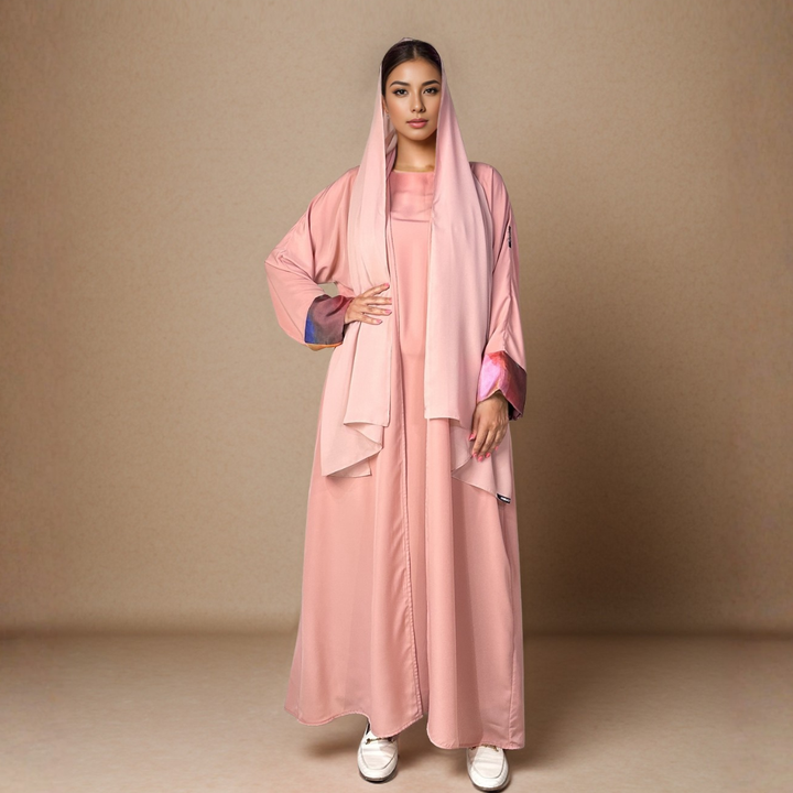 Touch of Art Abaya - Rose