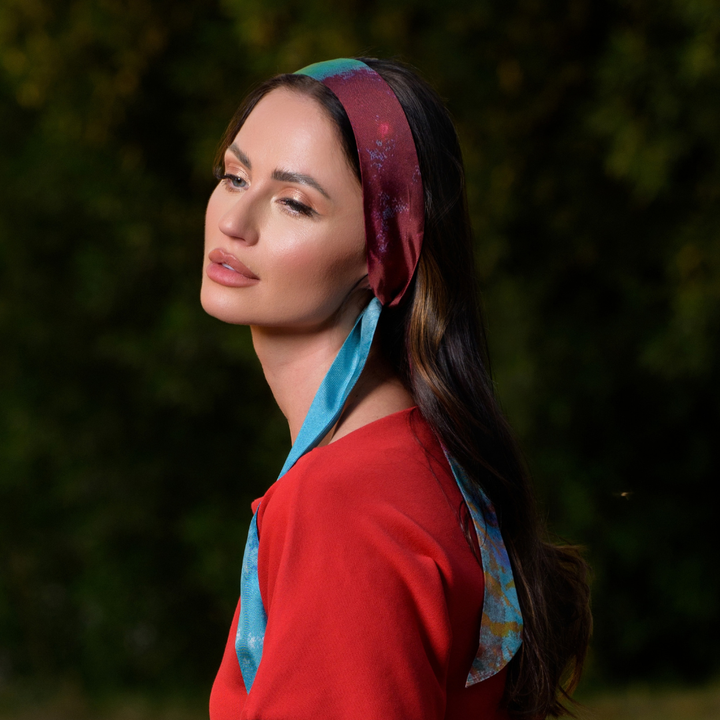 Ya Wardati, Ya Nediyya (My Dew-Kissed Rose) - Slim Scarf