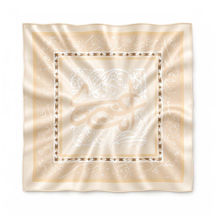 Inta Omry - Beige - Square Scarf