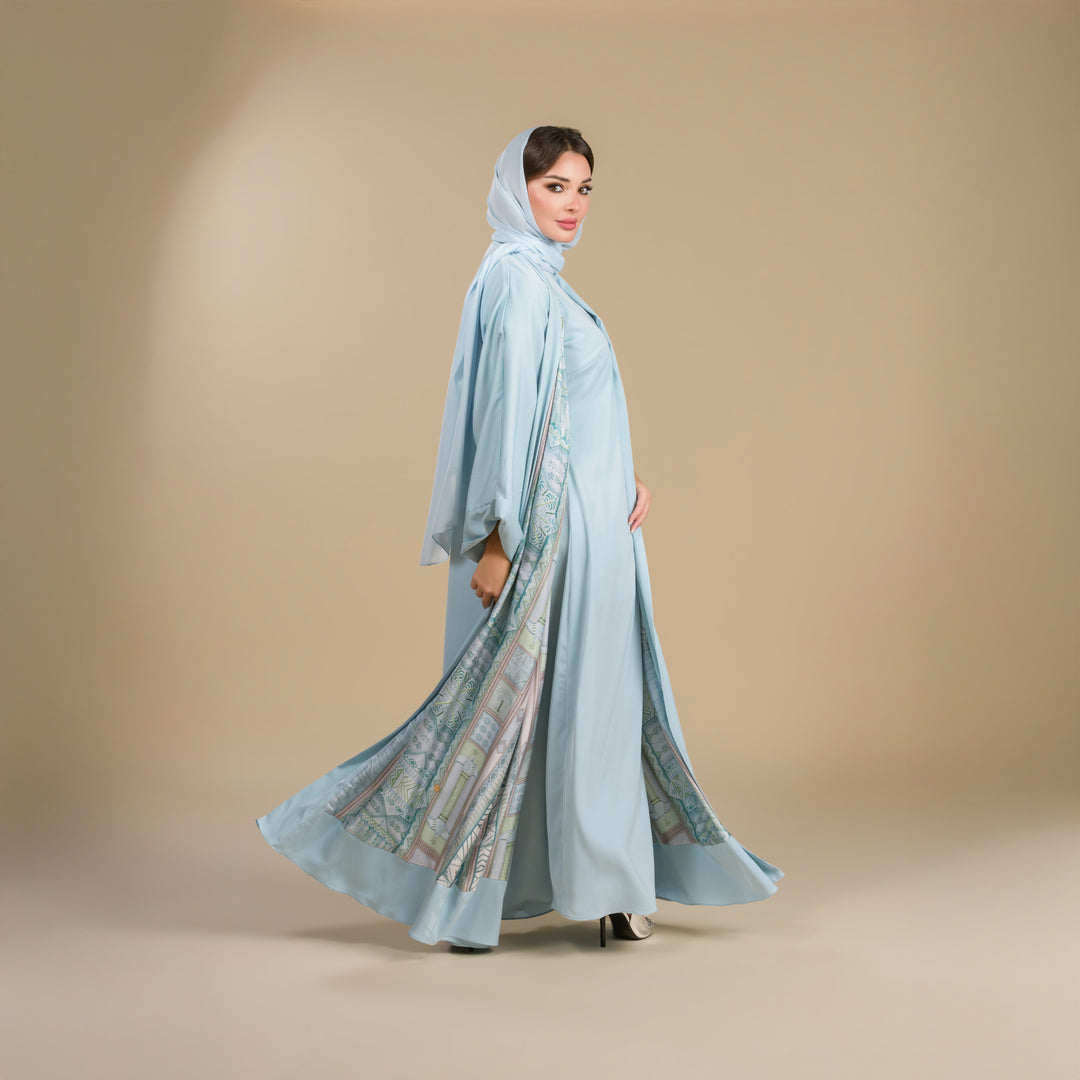 The Palm, King of All Gardens - Signature Reversible Abaya
