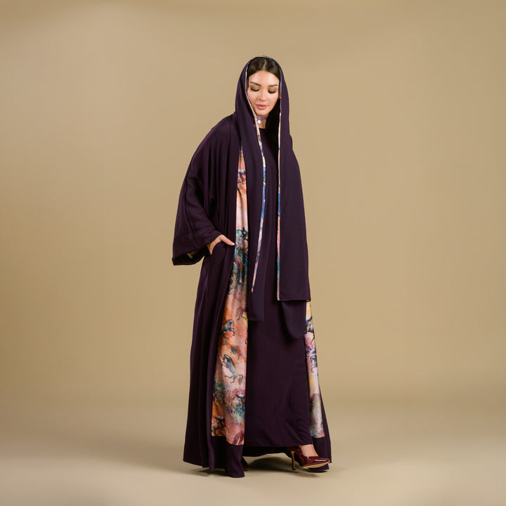 Horses & Night - Signature Reversible Abaya