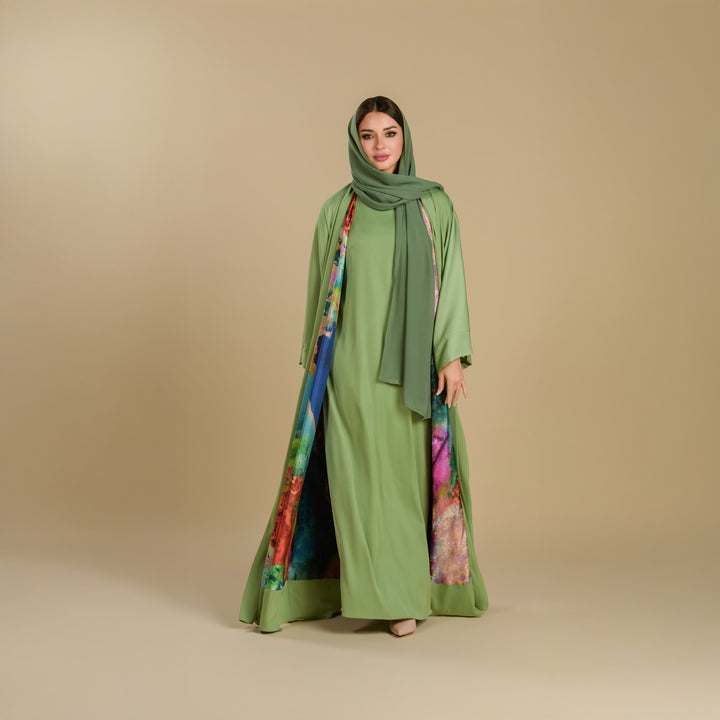 Ya Wardati, Ya Nediyya (My Dew-Kissed Rose) - Signature Reversible Abaya