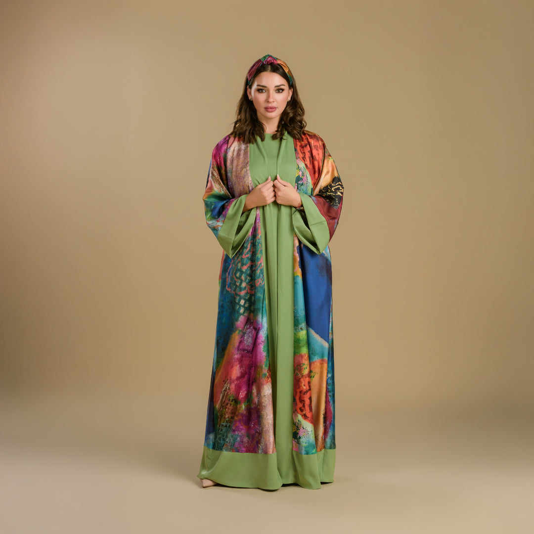 Ya Wardati, Ya Nediyya (My Dew-Kissed Rose) - Signature Reversible Abaya