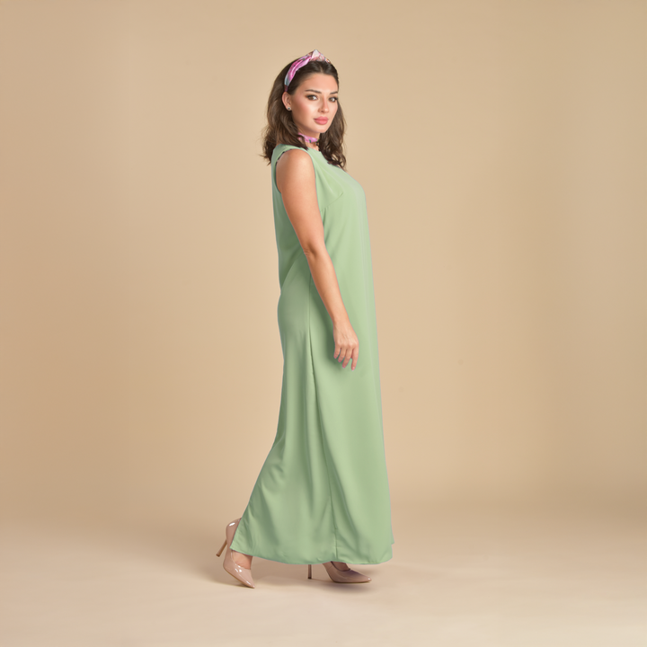 فستان عباية (بيج)