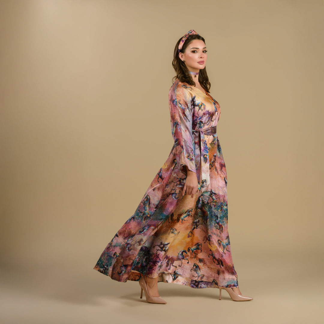 Horses & Night - The Art Dress