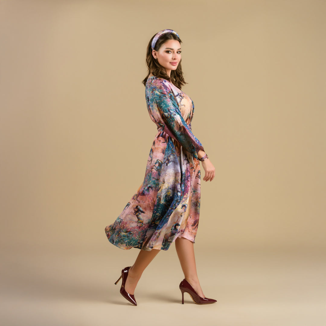 Horses & Night - The Art Dress